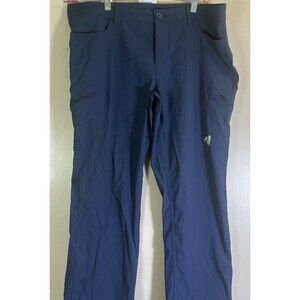 Eddie Bauer First Ascent Pants Womens Petite 14 Blue Navy Cargo Hiking